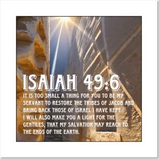 Isaiah 49:6 Posters and Art